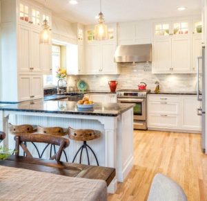 Kitchen light floor